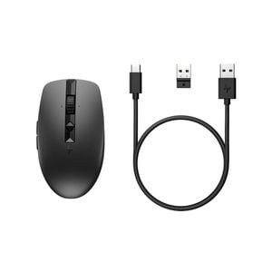 Hp 710 Rechargeable Silent Black Bluetooth Mouse [6e6f2aa]