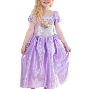Disney Princess Rapunzel Love Heart Girls Costume - 4-6