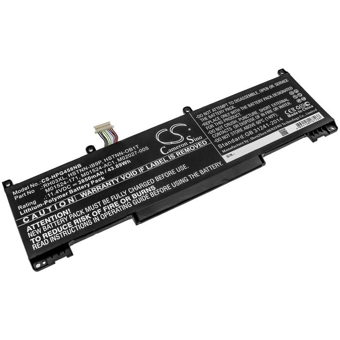 Cameron Sino Rh03xl, Hstnn-ib9p, Hstnn-ob1t, M01524-171, M01524-ac1, M02027-005 Battery Replacement