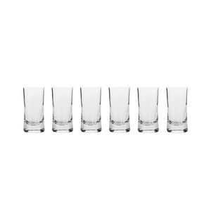 6pc Krosno Harmony 45ml Liquor Shot Glass Set - Clear