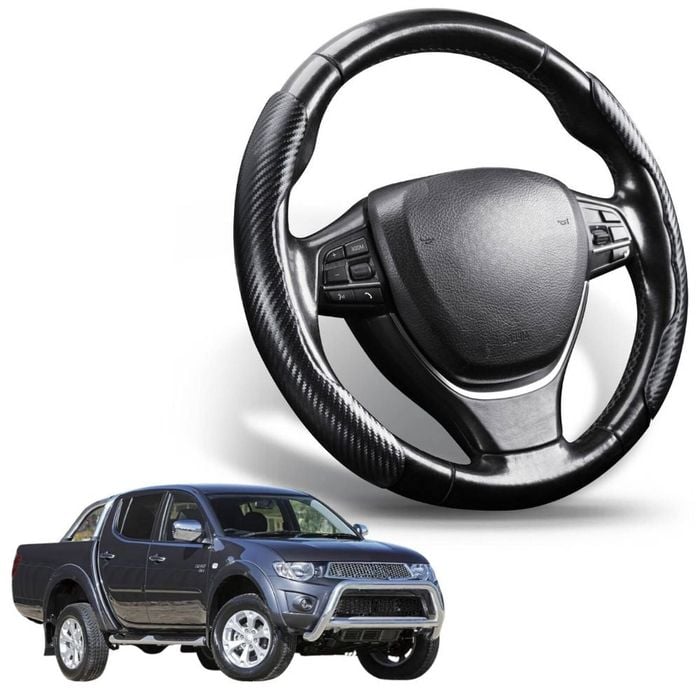 Segmented Steering Wheel Cover for Mitsubishi Triton Single Cab 2006 - 2012 (ML MN)