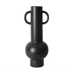 Belle Jarman Ceramic Flower Vase Decor 41cm - Black