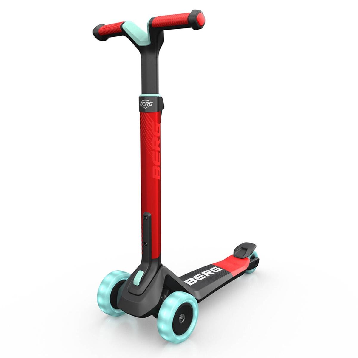Berg Nexo Foldable Kids' Scooter with Lights Red, Age 2+ Bunnings