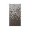 Walpix 1800 x 900 x 2.5mm Perforated Aluminium Decorative Screen Flat Profile Snowflakes - Hamersley Brown