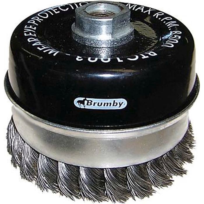 Josco 100mm Twistknot Cup Brush