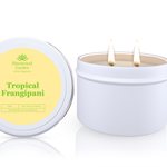 Tropical Frangipani Soy Candle Tin 165g
