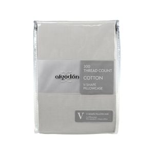 Ardor 300TC Cotton Vshape Pillowcase Silver