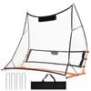 Advwin Protable Soccer Rebounder Net, 1.83m x 1.4m Football Training Aid with Carry Bag