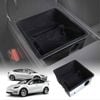 Tesla Model 3 2017-2023 and Model Y 2021-2025 Flocked Center Console Armrest Organizer