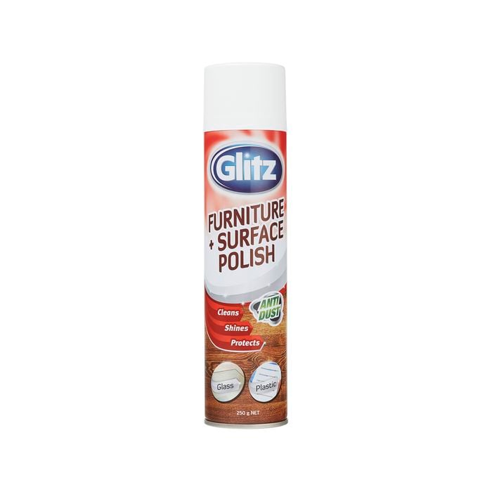 Glitz 250g Furniture Polish Aerosol