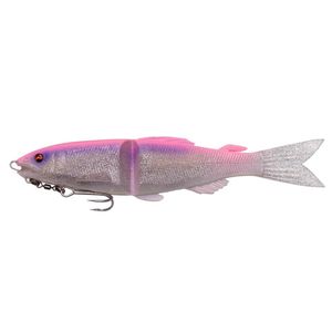 Megabass Magdraft Ayu Twitcher 7" Swimbait Fishing Lure Pink Back Galaxy