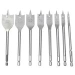 Craftright 8 Piece Spade Bit Set