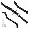 Ignite Exhausts Dpf Back For Ford Px2/px3 Ranger 2.0l And 3.2l 3" Hotdog Resonator Black Aluminised Steel