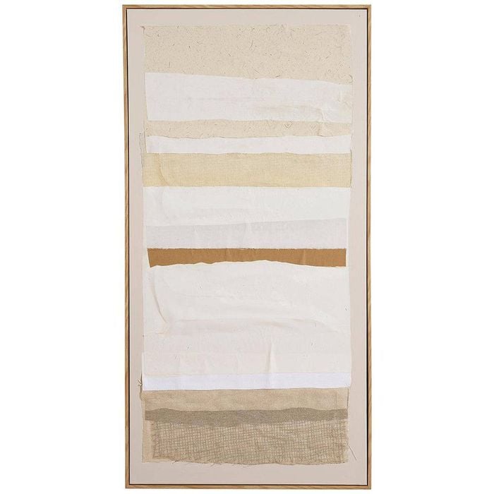 Taupe Lines II Oil on Canvas