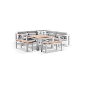 Balmoral Outdoor Aluminium Lounge And Dining Setting