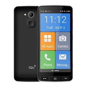 Iqu Smarttalk Q50 Seniors 5.5" Smart Phone [smarttalkq50black]