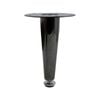 Adoored 150mm Black Nickel Tapered Metal Leg Furniture
