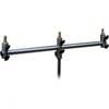 Manfrotto 154 Triple Microphone Holder Bar (Black)