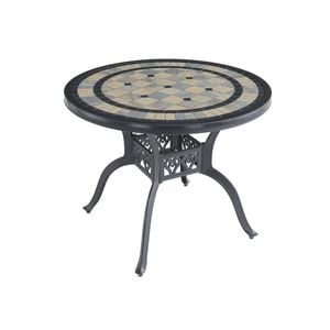 FurnitureOkay Athens Cast Aluminium Outdoor Dining Table (94cm Round)