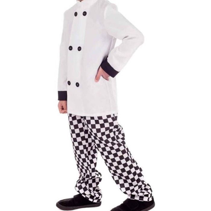 Gourmet Kids Chef Whites Occupation Costume - Small