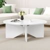 ALFORDSON Coffee Table X Leg 80cm White