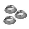 Kensington 125mm S/Steel 316 Marine Grade Eave Vent - 3 Pack