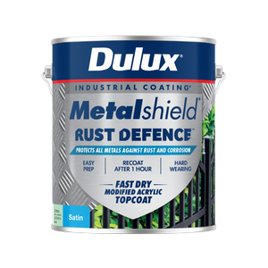 Dulux 4L Deep Base Satin Metalshield Rust Defence