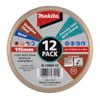 Makita 115 x 1 x 22.23mm Inox Cutting Disc - 12 Pack