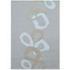 Handmade  Contemporary Wool Rug-6431-BEIGE/IVORY-160x230cm