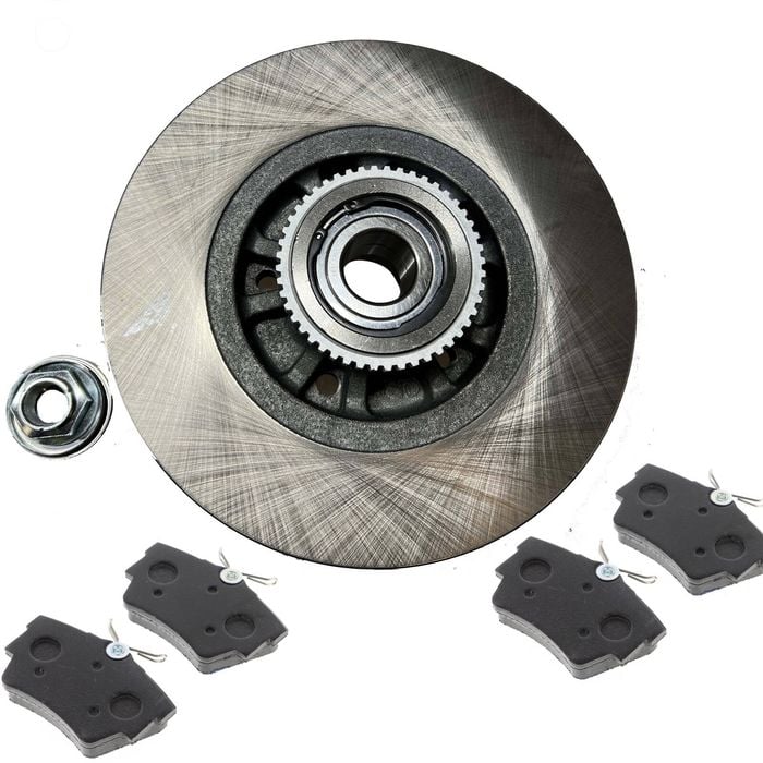 Rear Brake Pads + Disc Rotors For Mitsubishi Express Sn, Renault Trafic X82