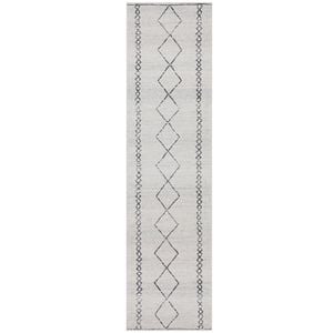 The Rug Connection Harley Kylie Runner Off White 400x80cm - Large Runner Pet Friendly Indoor Rug