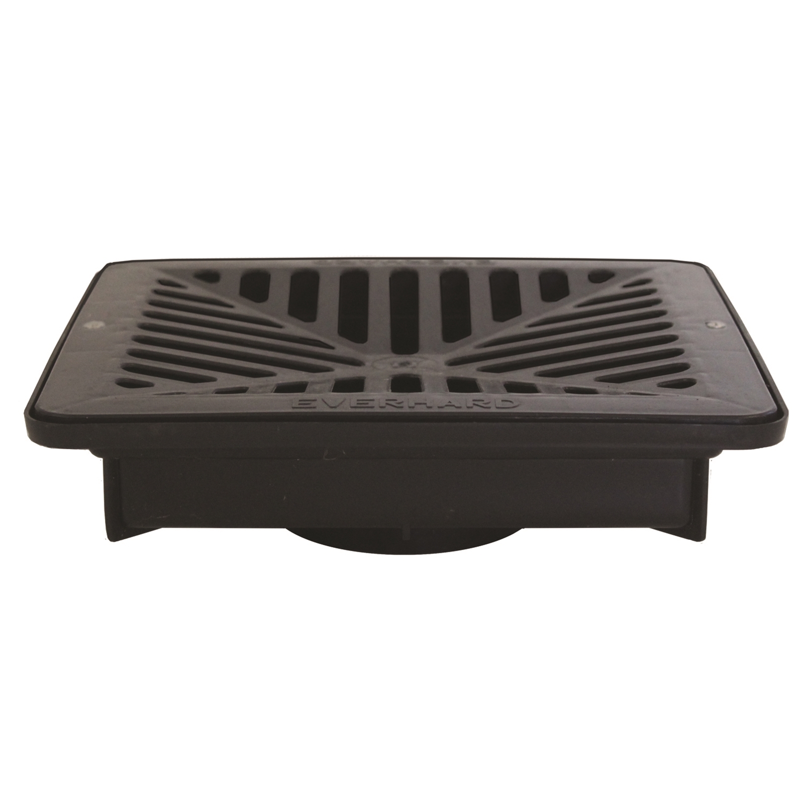 Everhard Flo-Way Shallow Pit with Polymer Grate - Polymer