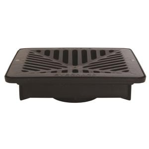 Everhard Flo-Way Shallow Pit with Polymer Grate - Polymer