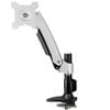 Up to 24" Tilt Swivel LCD PC Monitor Single Arm Bracket Desk Grommet Base VESA