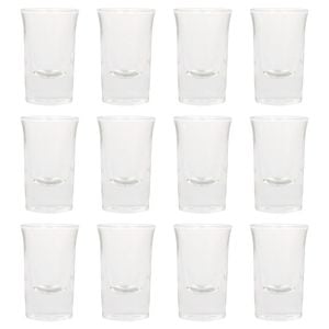 Tall Shot Glasses - 25ml - Clear - Pack of 12