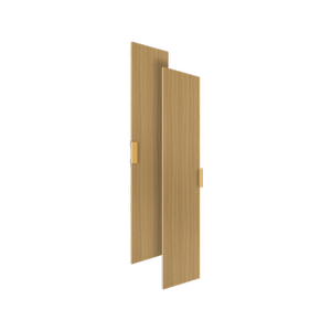 Lugna 1536 x 600 x 16mm Sand Double Doors