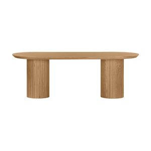 Vanessa Marty 280cm Oval Dining Table Natural