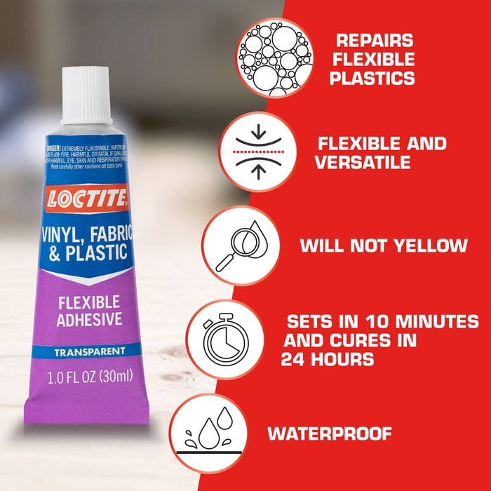 Loctite 30ml Vinyl Fabric And Plastic Flexible Adhesive