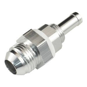 Calflow -8AN Male Flare Bulkhead to 5/16" Hose Barb Fuel Tank Fitting Aluminium