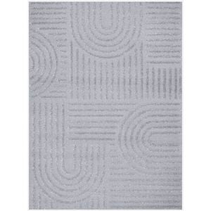 The Rug Connection Arch Dior Silver 290x200cm - Large Pet Friendly Indoor Floor Rug