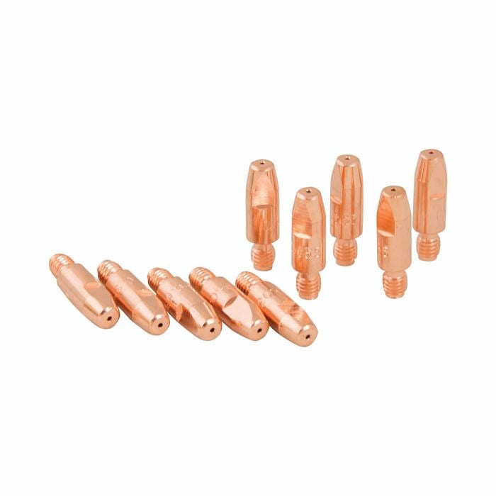 Bossweld 0.9mm Binzel Style M6 Heavy Duty Contact Tip - 10 Pack