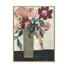 Artey | Jeweled Arrangement II - Framed Canvas - Natural Frame - 45 x 60cm