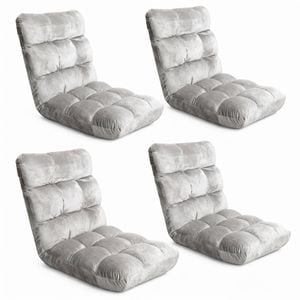 Artiss 4X Floor Chair Lounge Sofa
