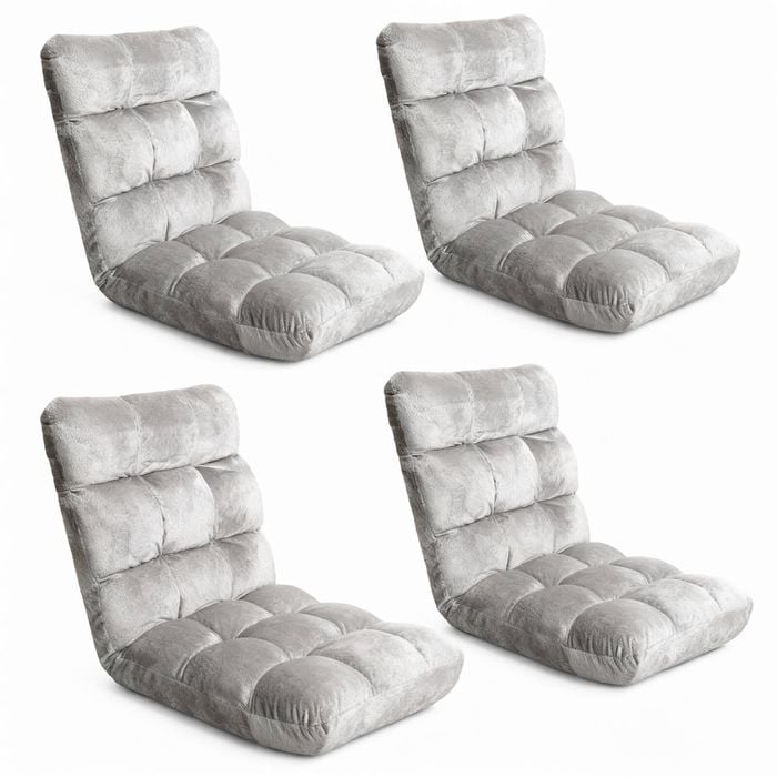 Artiss 4X Floor Chair Lounge Sofa