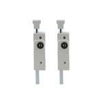 Ikonic White Patio Bolt- 2 Pack