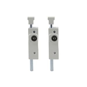 Ikonic White Patio Bolt- 2 Pack