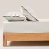 Dreamaker 250tc Cotton & Recycled Polyester Blend Fitted Sheet Set Silver Grey Queen Bed