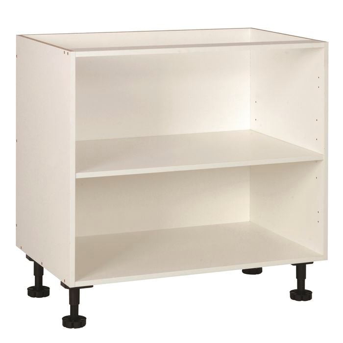 Kaboodle Kitset 1000mm White Blind Corner Base Carcass - 1000mm