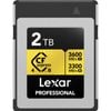 Lexar Professional Gold Series CFexpress 4.0 Type B Card - 2TB