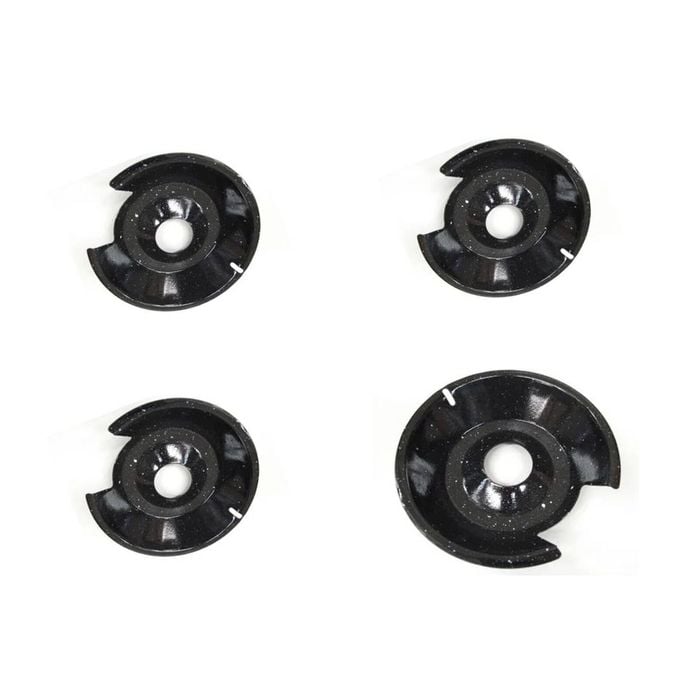 Cooktop Drip Bowl Complete Set Of X4 - 0102. Suits Electrolux